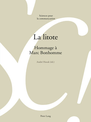 cover image of La litote